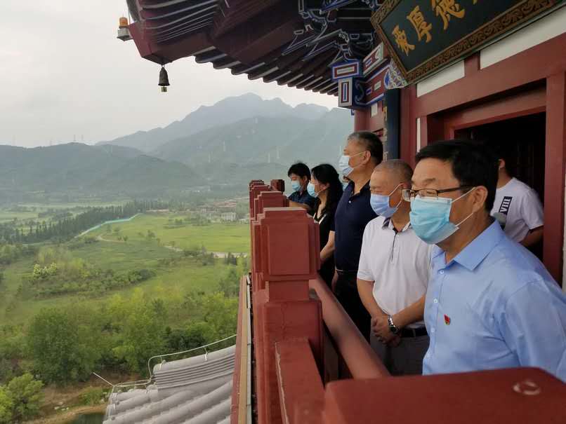 邴秀海副主任带队调研国际会都扩容提升工作