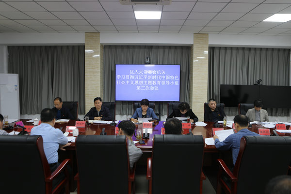 6区人大常委会机关主题教育领导小组召开第三次会议(1).JPG