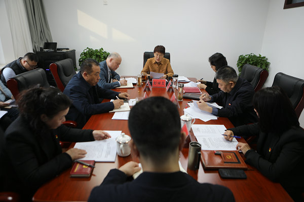 区人大常委会党组召开2024年度民主生活会