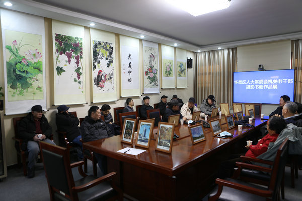 区人大常委会机关老干部党支部举办书画摄影展