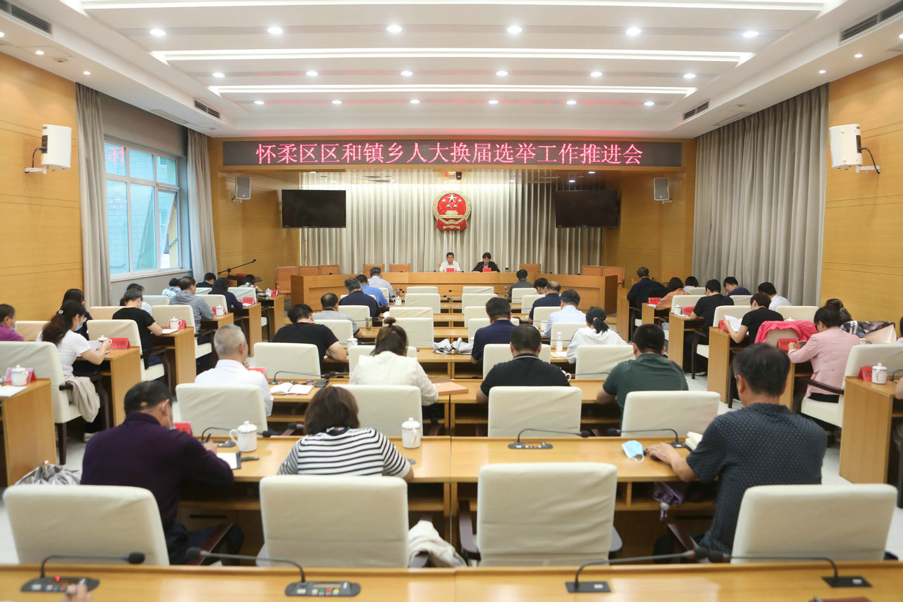 我区召开区和镇乡人大换届选举工作推进会