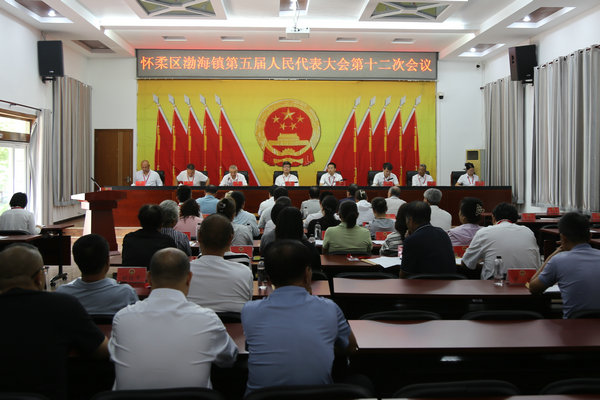 渤海镇召开第五届人民代表大会第十二次会议