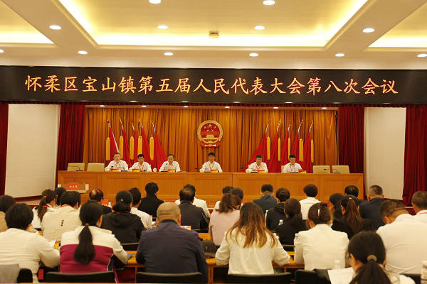 宝山镇召开第五届人民代表大会第八次会议