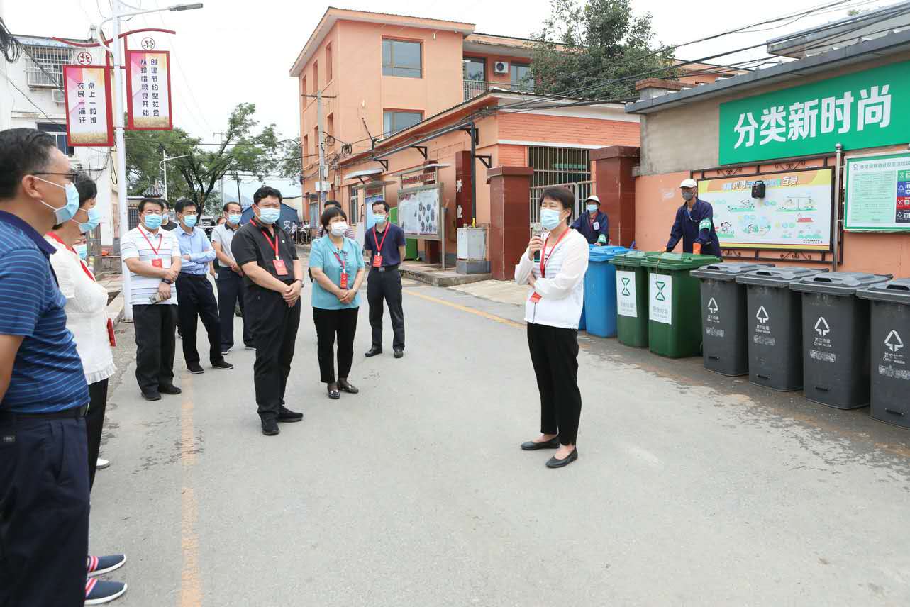 彭丽霞主任到怀北镇开展“两条例”执法检查