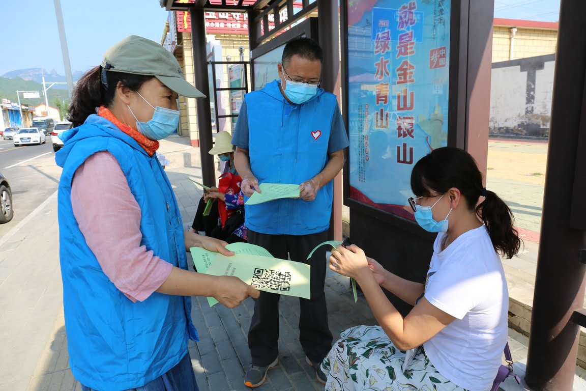 宝山镇人大组织代表走街入户助力创城工作
