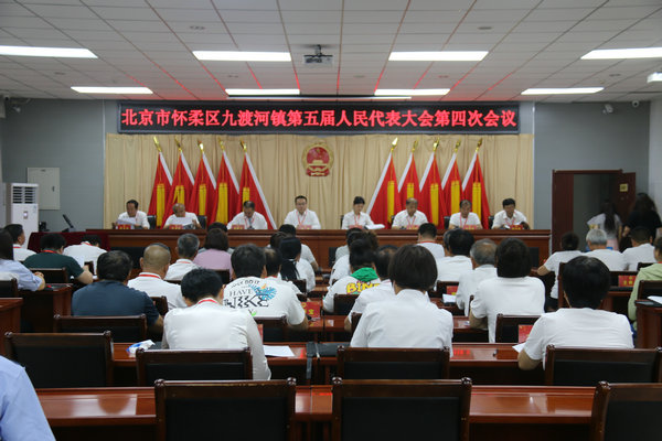 九渡河镇召开第五届人民代表大会第四次会议